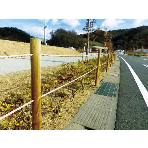 TRUSCO 麻ロープ 3つ打 線径6mmX長さ20m R-620A