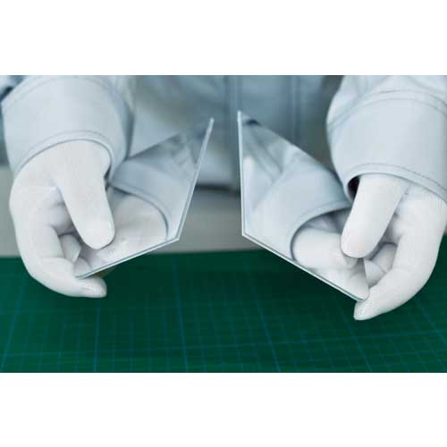 TRUSCO カッターで切れる軽量安全ミラー 100mmX150mm 厚み2mm TMPEC-1015