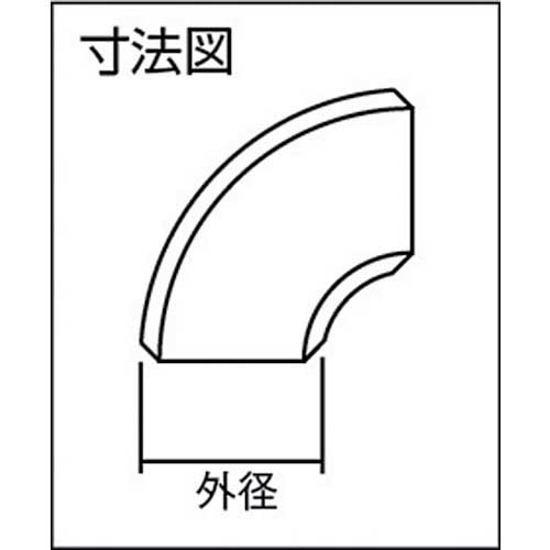 BENKAN 90SSGP鋼管製エルボショート90°50A 90S-SGP-50A