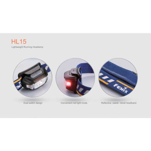 【廃番】FENIX 【売切廃番】LEDヘッドライト HL15 HL15PINK