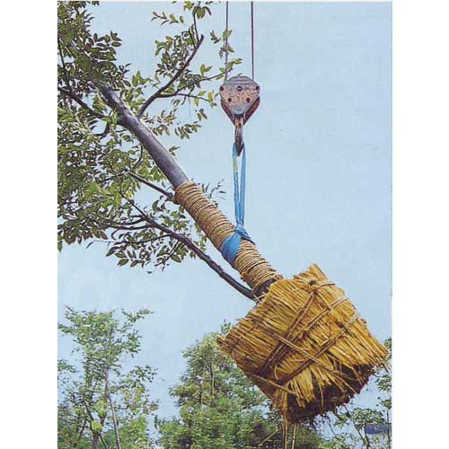 田村 ラウンドスリング SSタイプ HN-W020×1.0m 緑色 HNW0200100