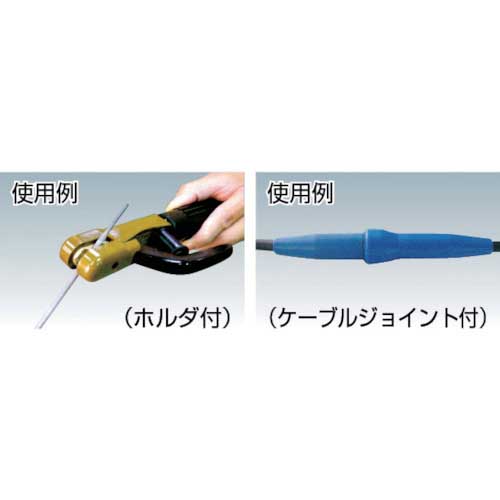 TRUSCO キャブタイヤケーブル2次線ホルダー付き 10m TWC-2210KH