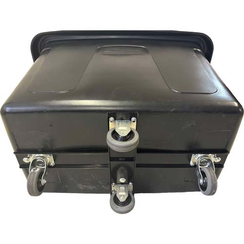 ラバーメイド 大型ゴミ収集カート 【売切廃番】キューブトラック 高耐久タイプ 800L ブラック 864×1499×1090 472707