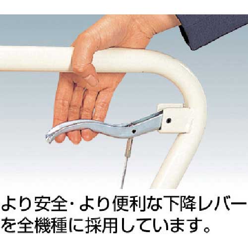 Bishamon ハンドリフター リフターBX(手動式)(足踏みペダル式) 均等荷重250kg テーブル寸法813×500mm BX-25