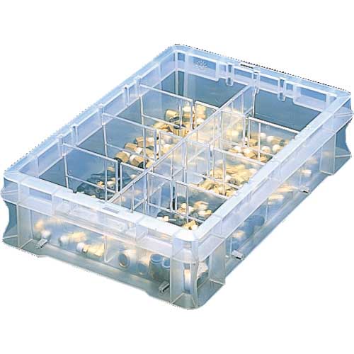 TRUSCO Fシリーズコンテナ 12L 透明 F-2TM