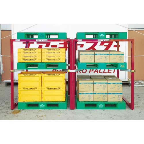 ワコーパレット ネスティングラック用ネスロックダブル 安全耐荷重500kg WNR-W