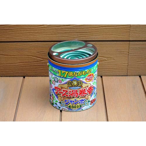 【廃番】アース 【在庫限りで終売】渦巻香 ジャンボ50巻缶入 171818