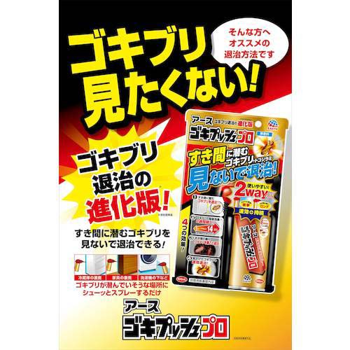 アース 【在庫限りで廃番】殺虫剤 ゴキプシュプロ 100ml 201416