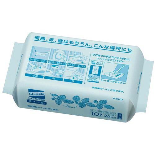 Kao トイレクイックル 容器入 10枚入 283061