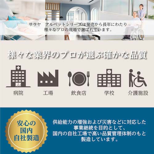 サラヤ アルペット手指消毒用アルファ 1L P付 41231