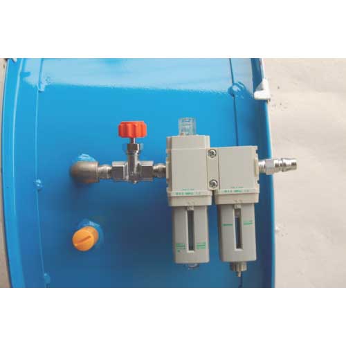 【廃番】アクアシステム エアモーター式 軸流型 送風機 (アルミハネ60cm) AFR-24