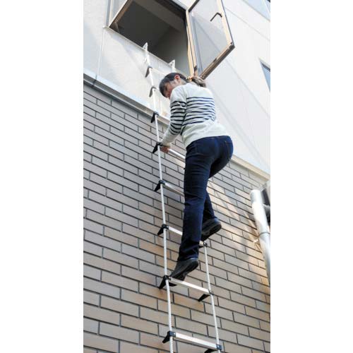 【廃番】サンコー タイタン 蛍光避難梯子BP型 4.9M BP-5