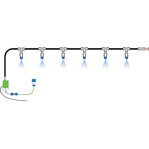 【廃番】いけうち ミスト噴霧キット COOLKIT-B-50HZ(水道直結タイプ) COOLKIT-B-50HZ