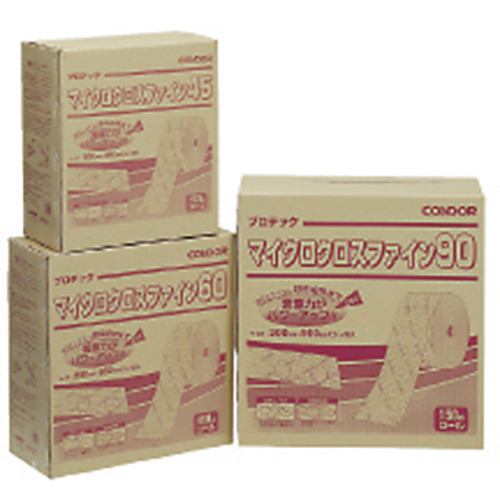【廃番】コンドル プロテック ダスターモップ用クロス マイクロクロスファイン 90(150枚入) MO563-090X-MB