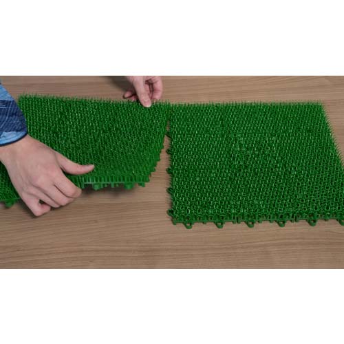 ワタナベ 人工芝 システムターフR 30cm×30cm グリーン RT-30-GR
