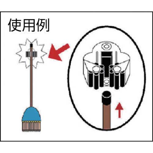TRUSCO ほうき・モップキャッチ 1個売り THMC