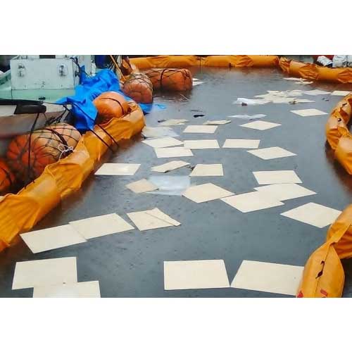 TRUSCO オイルキャッチャー 天然繊維タイプ 500X500mm 10枚入 TOC-T50