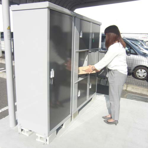 TRUSCO 屋外受け渡しロッカー Hub Stocker 専用屋根 LHSY