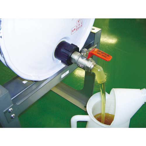 ミヤサカ ワンタッチ給油栓 コッくん Bタイプ バイトン仕様 レバー仕様 口金Φ40mm オレンジ MWC-40BSO-VITON