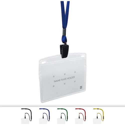 OP 吊り下げ名札 名刺サイズ 10枚 緑 NL-8-GN