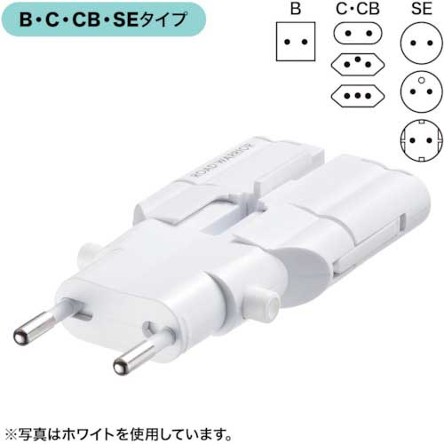 SANWA 海外電源変換アダプタ TR-AD4BK