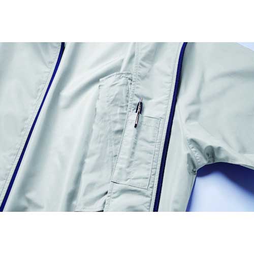 空調服 ポリエステル製空調服 ウェアのみ ブルー M KU90510-C04-S2