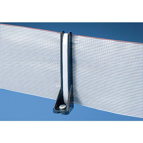 PANDUIT フラットケーブル固定具 L字型ベース (100個入) RAFCBI2-S6-C20