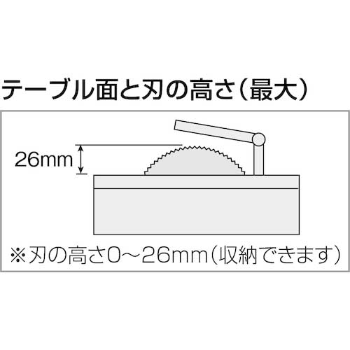 HOZAN 卓上丸鋸盤 K-210