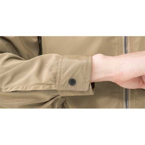 【廃番】コーコス 防寒着 フライトジャケット G-7110 13ブラック L 着丈66cm 胸囲116cm G-7110-13-L