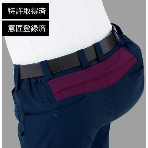 ミドリ安全 ハイストレッチパンツ VE626 下 モスグリーン S VE626-SITA-S