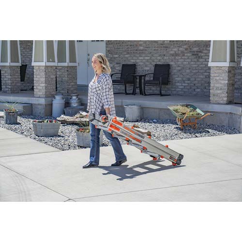 ハセガワ リトルジャイアント ヴェロシティ 伸縮式はしご兼用脚立2.78M(17556) LG-15422