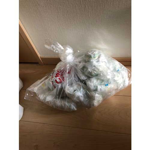 【廃番】TRUSCO 7層バリア防臭袋 45L 0.05mm厚 50枚入 900X550mm 7SBB45-50