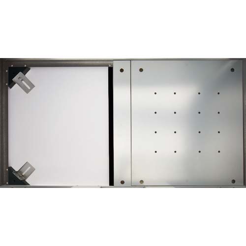 DAIKEN スチールゴミ収集庫クリーンストッカー 間口1650 奥行900 CKR-1609-2