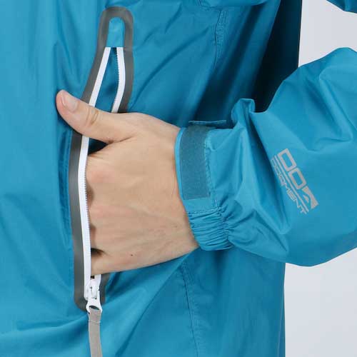 カジメイク KJレインパーカー ネイビー LL 7710-55-LL