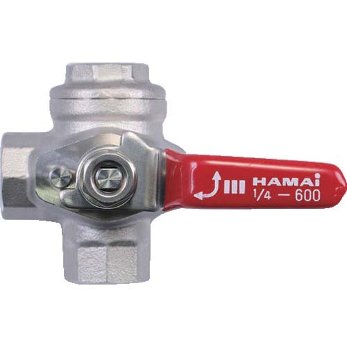 HAMAI ステンレス製3方ボールバルブ RSS-14-10RC