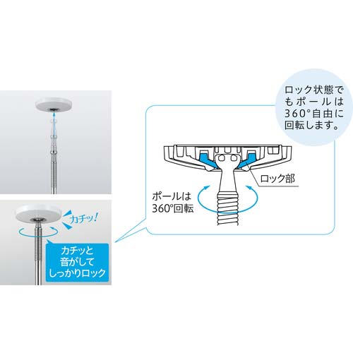 川口技研 室内物干ホスクリーンSPC型 SPC-W