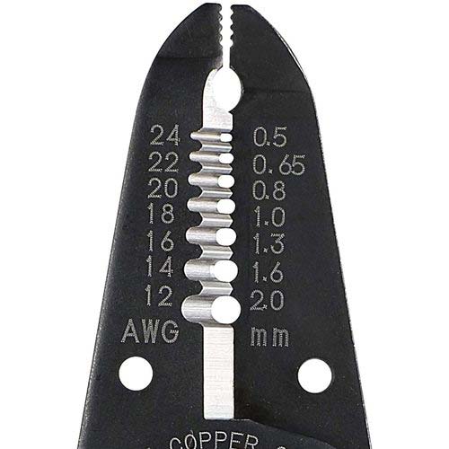 VESSEL ワイヤーストリッパーねじカッター付 No.3500E-3(単線・より線用) 3500E-3