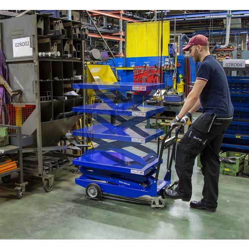 EdmoLift ハンドリフター CZ 200kg 600×900mm 高揚程タイプ 1620mm 521449