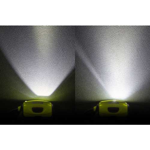 【廃番】GENTOS ヘルメット直接装着可能LEDヘッドライト ガンビット133D GB-133D