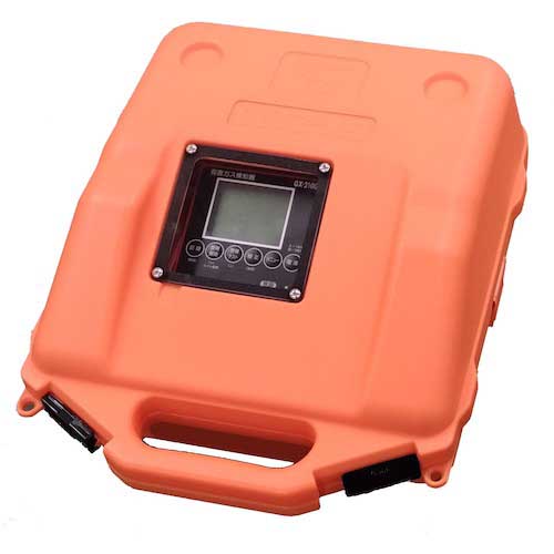 【廃番】理研 マンホール・ピット作業用有害ガス検知器 GX-2100タイプ EJ【酸素・硫化水素(JIS適応)】 GX-2100-EJ