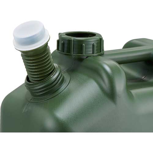 TRUSCO 両口ポリタンク(扁平缶)用ノズル OD色 T2041N-OD