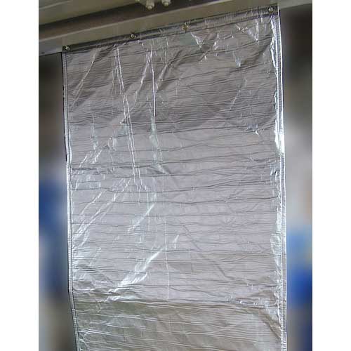 【廃番】菊地 両面アルミ・ガラス耐熱・断熱フェルト(裏面粘着なし) 4mm 原反950mm×9.5m TS-AGF4095010