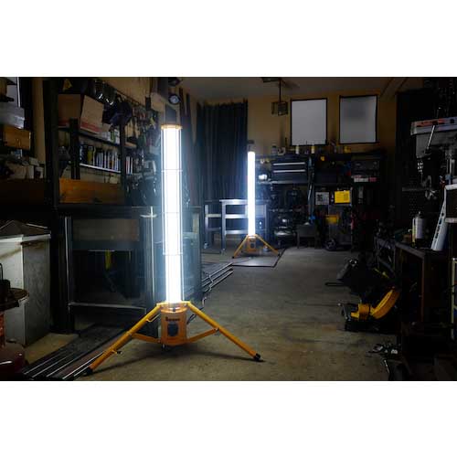 【廃番】SUZUKID 円柱形LED投光器 バーメン 100A AC電源式 SBMN-100A