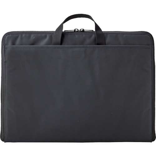 LIHIT インナーバッグ A4バッグインバッグ(ワイドタイプ) ブラック A7559-24