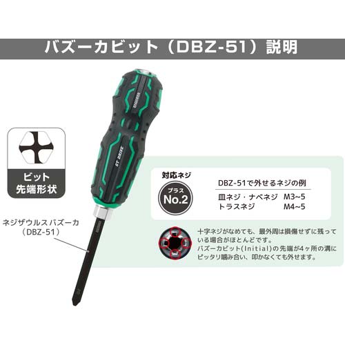 ENGINEER ネジザウルスGTドライヴ01 DZ-71