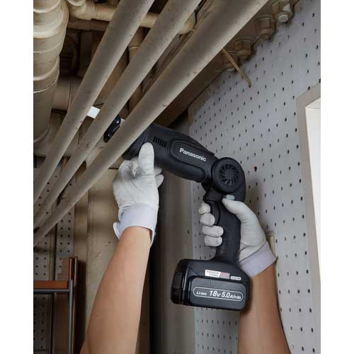 Panasonic 充電レシプロソー Dual 18V電池セット品 EZ47A1LJ2G-B