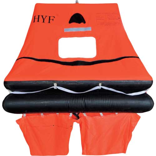 METEX EX自動膨張救命いかだ バッグ 4人用 HYF-4V