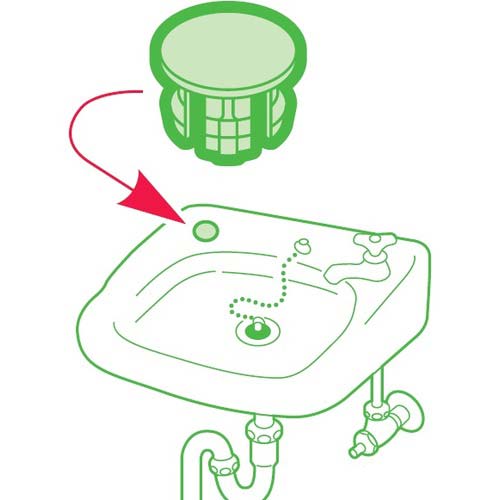 SANEI 洗面器用キャップ PR57