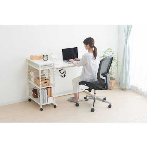 【廃番】アイリスオーヤマ 285291 昇降デスク 幅100cm ホワイト UDD-1000-W