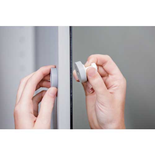 MAGEVER 挟んで使うマグネット マグサンド iフック ホワイト 強力マグネットフック ネオジム磁石 1-0214SAND-IW